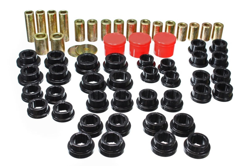 Energy Suspension eng7.3122G - 02-09 Nissan 350Z / 03-07 Infiniti G35 Coupe Black Rear Control Arm Bushing Set