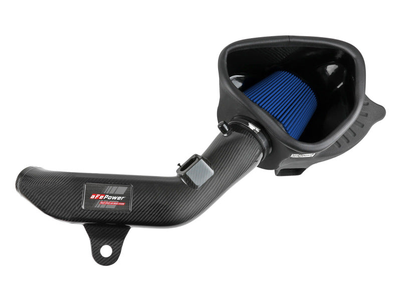 aFe Track Series Carbon Fiber Intake System with Pro 5R Filter for BMW M2 (F87) 2016-2018 3.0L Turbo N55 - 57-10004R