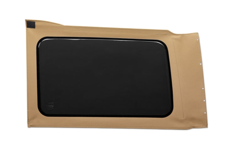 Bestop Jeep Wrangler JL OE Replacement Windows (Quarter Left Hand, 4-Door, Tan Twill, Tinted) - Part BES58303-71