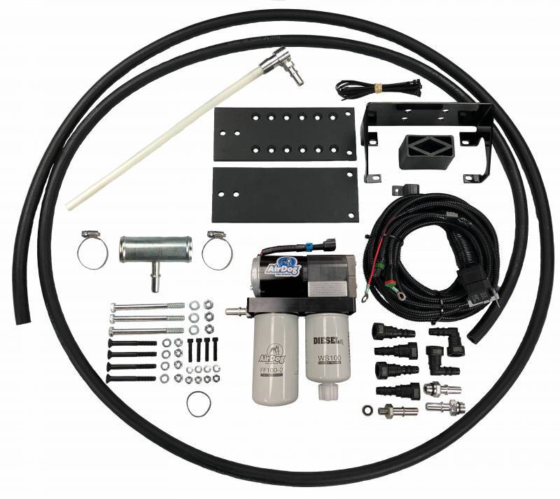 AirDog PureFlow FP-100-4G Fuel Air Separation System with Fuel Pump for 1998.5-2004 Dodge 24V 5.9L Cummins