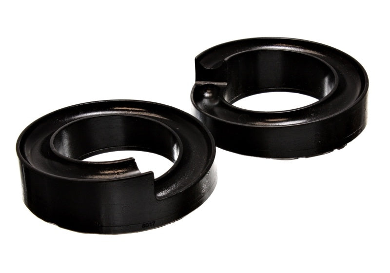 Energy Suspension eng3.6115G Front Spring Lift Isolator, 1.25-Inch Lift, Black