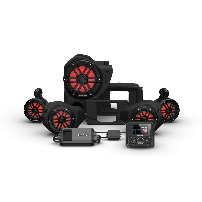 Rockford Fosgate 14+ RZR Stage-4 Audio System (Gen-3) - View 1