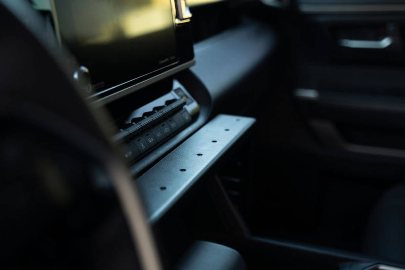 DV8 Offroad Center Console Molle Panels and Device Mount for 2022-2025 Toyota Tundra and Sequoia, Part DVE CCT2-01