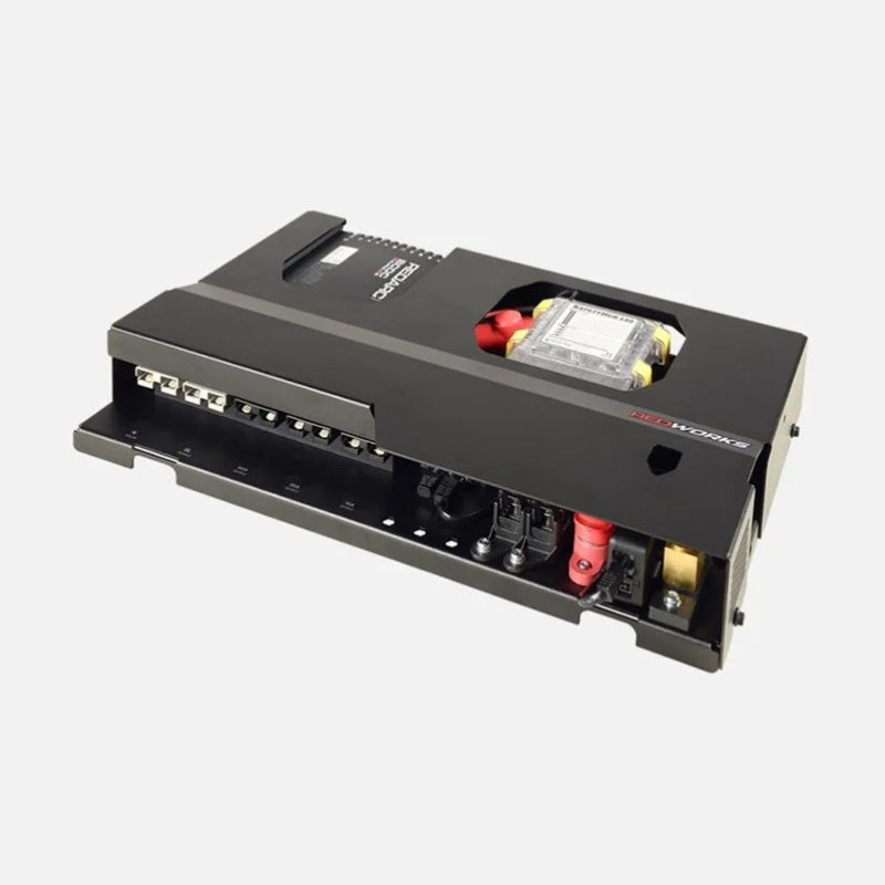 REDARC REDWorks Nomad50 Power Panel with 50A BCDC Alpha R Battery Charger