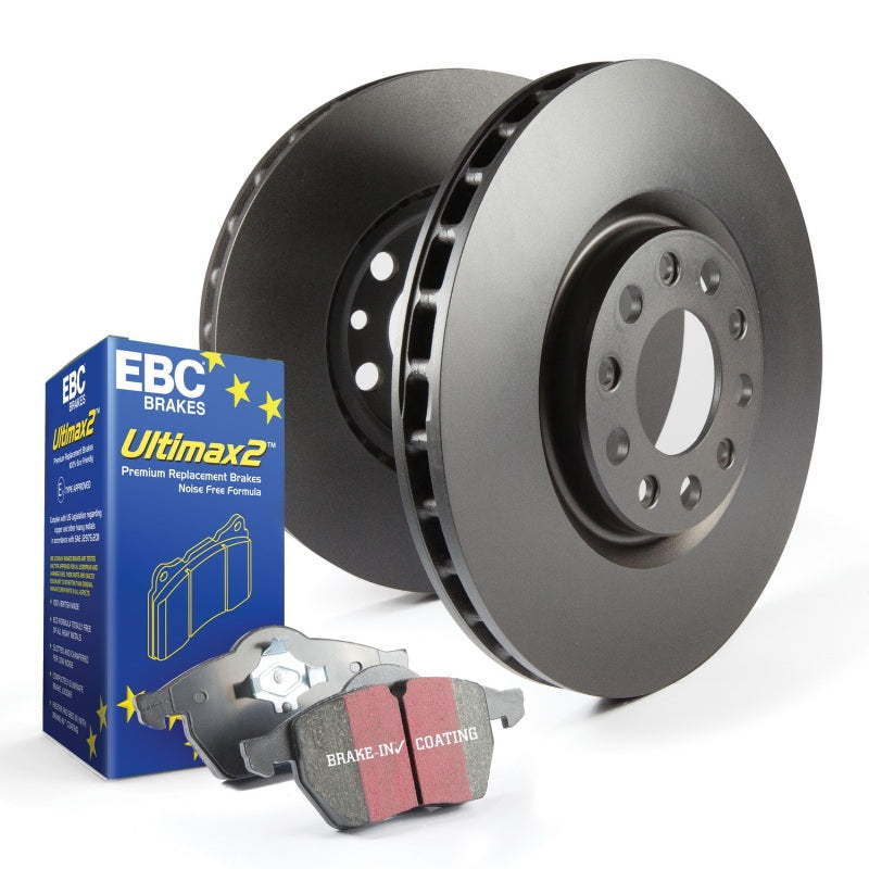 EBC S20K2056 S20K Ultimax Brake Pad and RK Rotor Kit for 2017-2018 Acura MDX