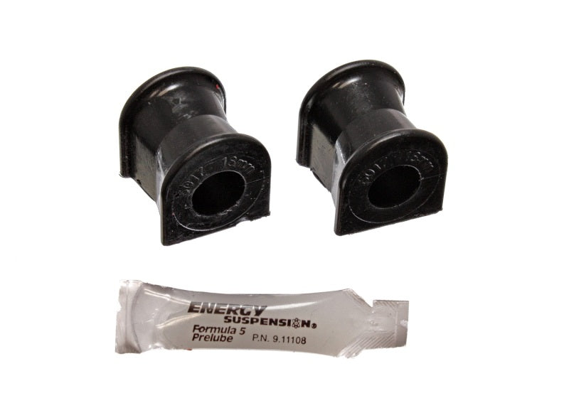 Energy Suspension - eng7.5101G - 70-78 Nissan 240Z/260Z/280Z Black 18mm Front Sway Bar Frame Bushings