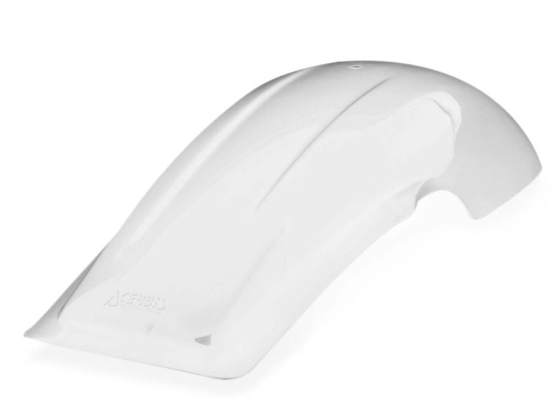Acerbis NOST Universal Rear Fender - White, Part Number ACB2040760002