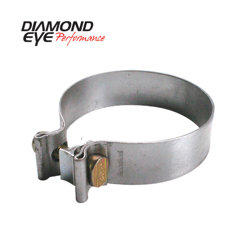 Diamond Eye Performance DEPBC400A 4-Inch Aluminized Torca Band Exhaust Clamp