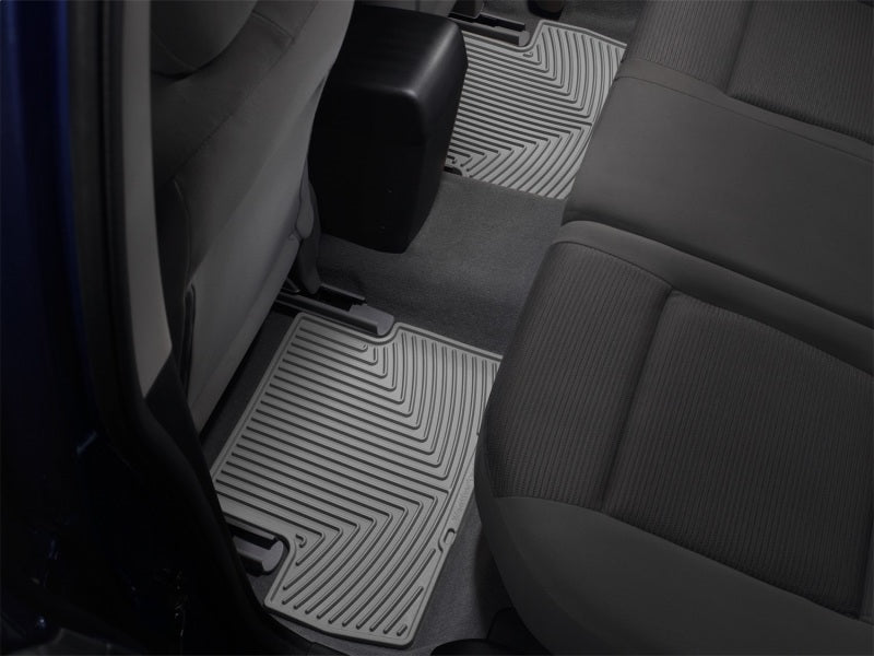 WeatherTech 80-93 Volkswagen Vanagon Front/Rear/and Rear Rubber Mats - Grey