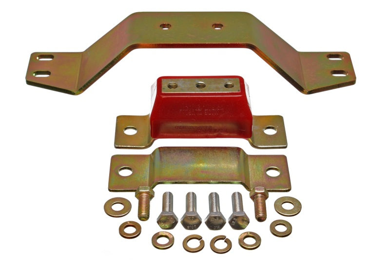 Energy Suspension eng4.1128R - 1999-2004 Ford Mustang 4.6L V8 Red Polyurethane Transmission Mount