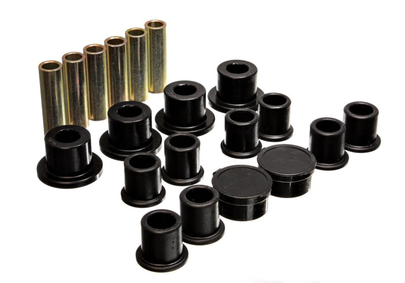 Energy Suspension eng4.2154G - 98-11 Ford Ranger Black Rear Leaf Spring Bushing Set