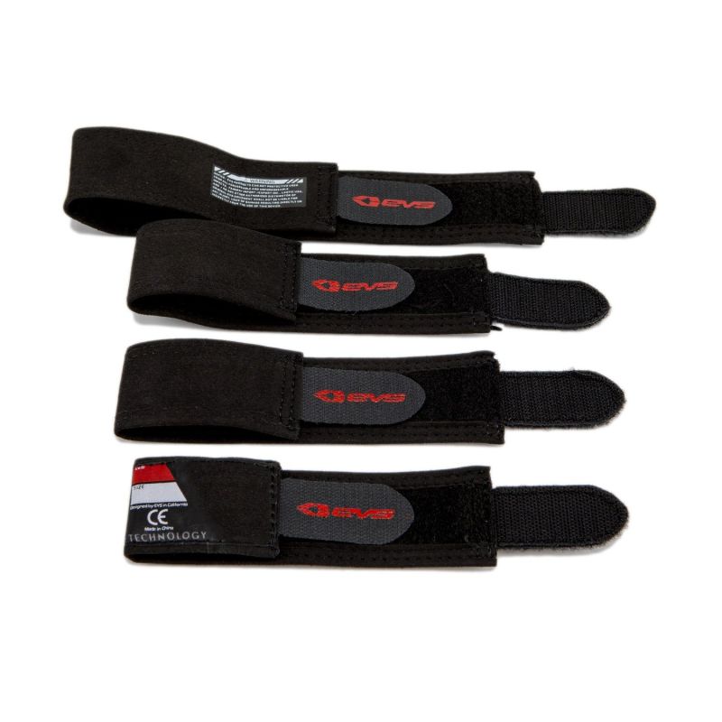 EVS 674348 - RS9 Knee Brace Replacement Straps, Black, Medium