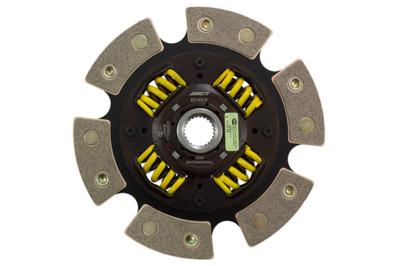 ACT 6214510 6-Pad Sprung Race Clutch Disc for Acura TSX and Honda Civic