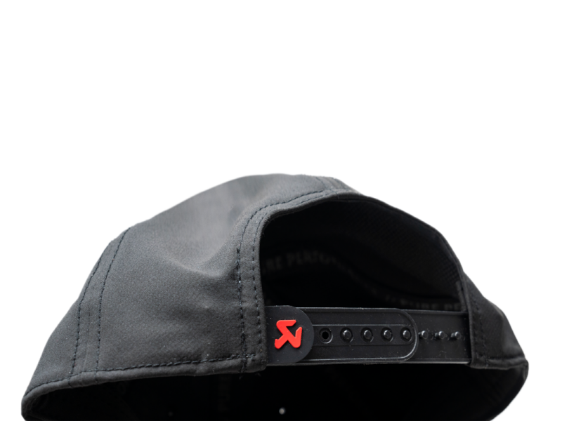 Akrapovic Logo Baseball Cap - Black | Part Number AKR802283