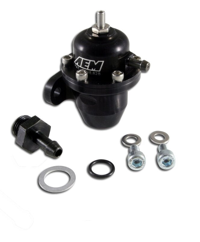 AEM 25-300BK Adjustable Fuel Pressure Regulator for Honda and Acura