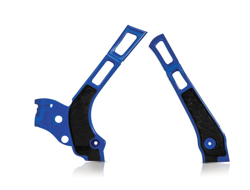 Acerbis X-Grip Frame Guard for Yamaha YZ125, YZ250, YZ125X and YZ250X – Blue/Black