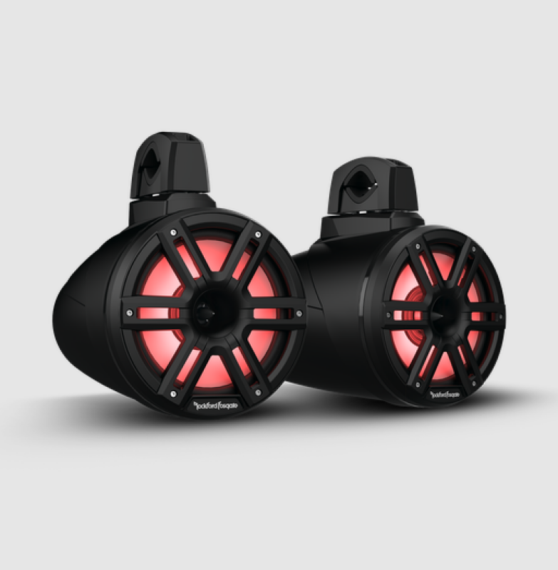 Rockford Fosgate M2 8in. Color Optix 2-Way Horn Loaded Wake Tower Speakers (Pair - View 1