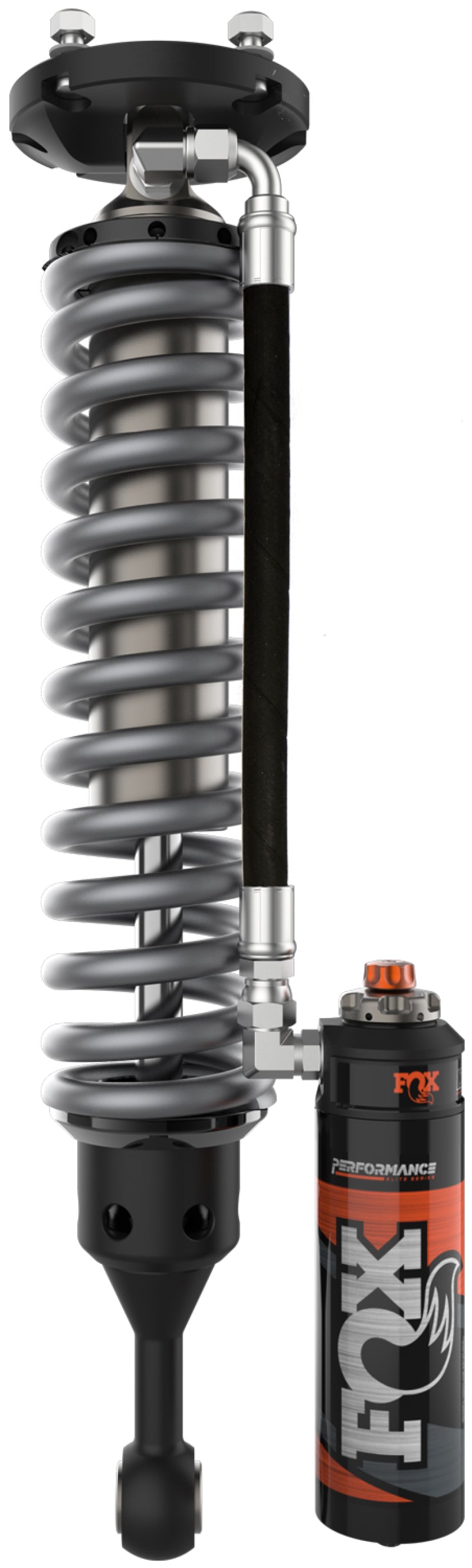 FOX Performance Elite 2.5 Front Coilover Reservoir Shocks for 2007-2021 Toyota Tundra with 3-Inch Lift and UCA