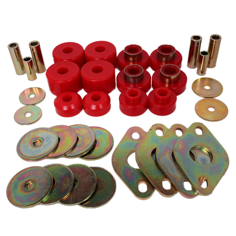 Energy Suspension 8.4109R Body Mount Set - Red