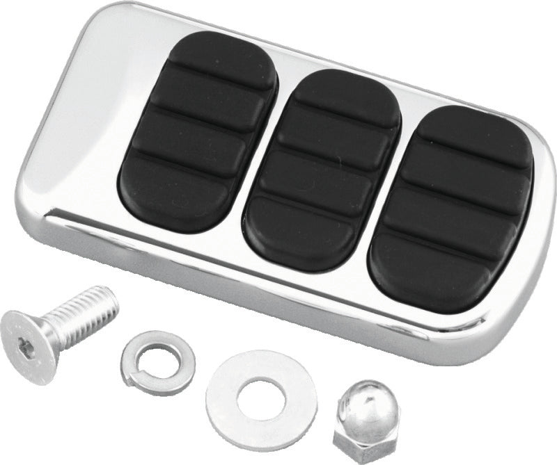 Kuryakyn ISO Standard Chrome Brake Pedal Pad – Part 8027