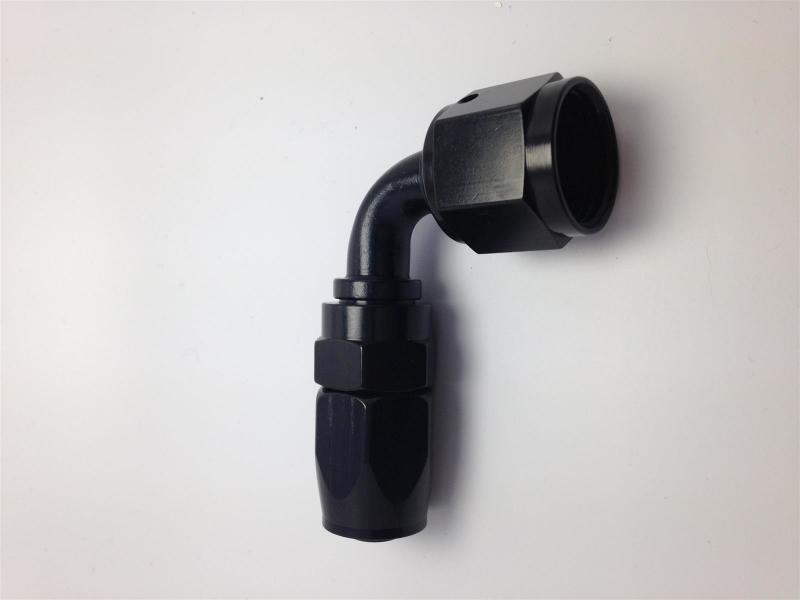 Fragola fra229010-BLRAD -10AN Male Radiator Fitting x 90-Degree Pro-Flow Hose End, Black
