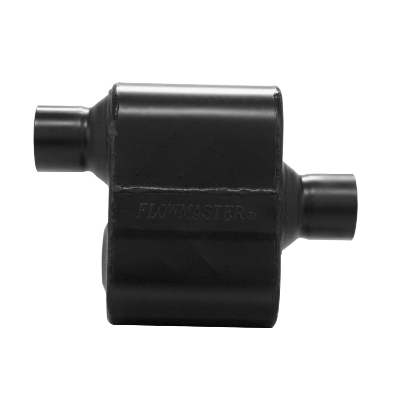 Flowmaster Super 10 Series 409S Stainless Steel Muffler for Plymouth Belvedere - 2.50 Inch Offset In / Center Out