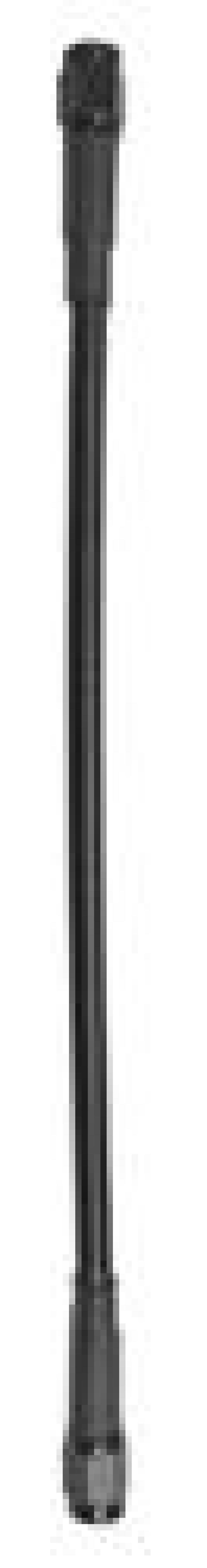 Fragola FRA312030 -3AN Black Covered Straight-to-Straight Assembly, 30 in