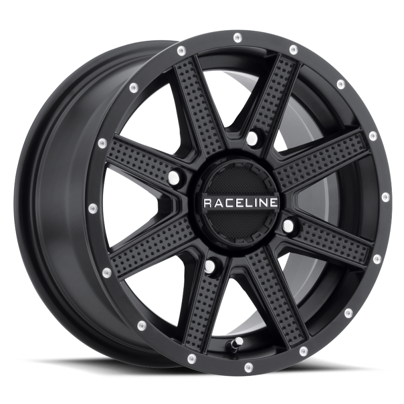Raceline A92B Hostage A92B-27011+10 12x7-Inch 4x110 Wheel, Satin Black
