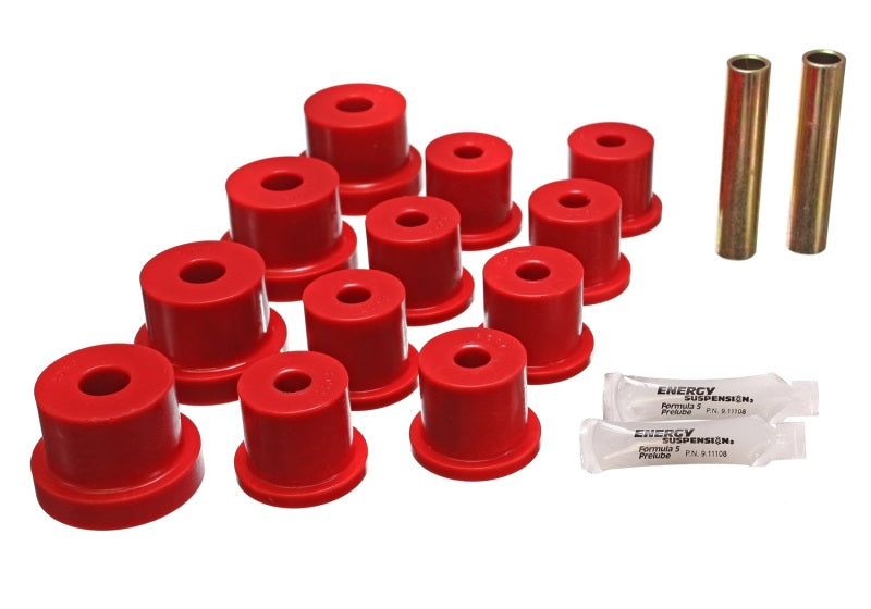 Energy Suspension eng3.2122R Nova Mono Leaf Spring Bushings - Red