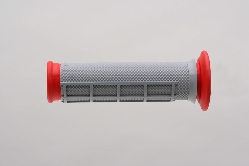Renthal renG169 ATV Dual Compound Grips 1/2 Waffle - Red