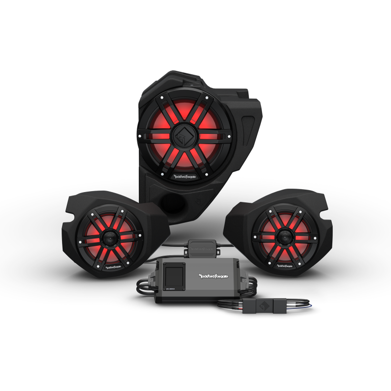 Rockford Fosgate 14+ RZR Stage-3 Audio System For Ride Command (Gen-3) - View 1