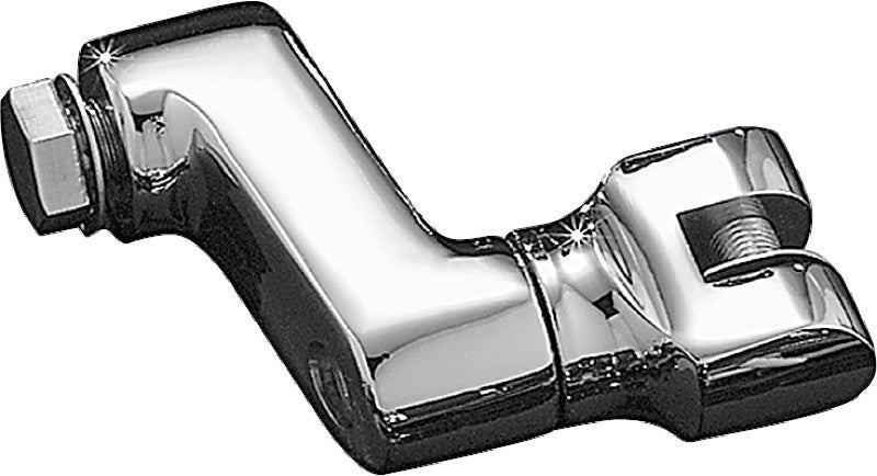 Kuryakyn 7996 Offset Peg Mounts with 1/2-13 Mount Bolts, Chrome Pair