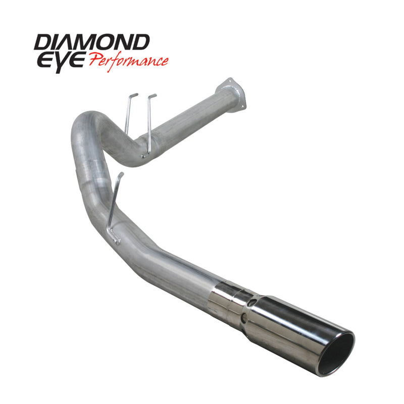 Diamond Eye Performance K4376A 4-Inch DPF-Back Single Exhaust System for 2011-2014 Ford 6.7L Power Stroke F-250 and F-350