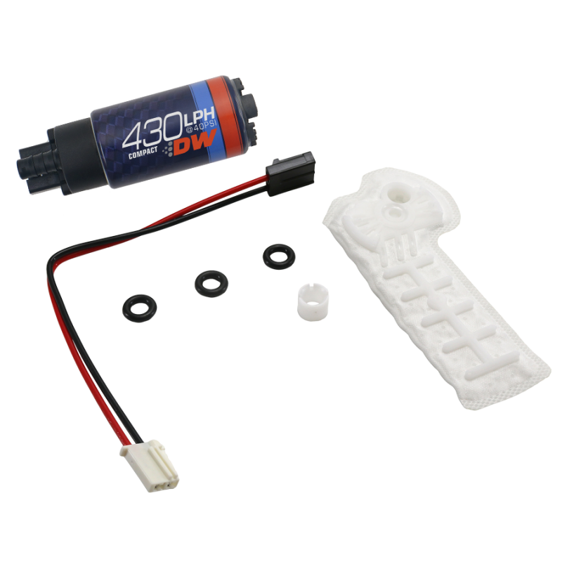 DeatschWerks DWK9-437-1069 DW430C 430 LPH Compact Fuel Pump for Subaru WRX, BRZ and Toyota GR86