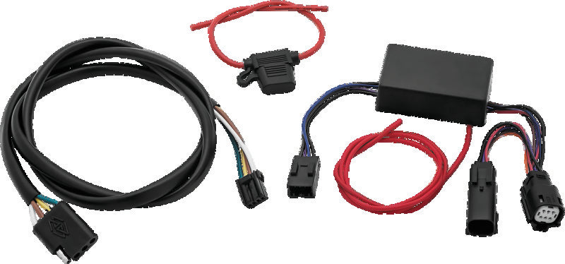 Kuryakyn 2596 4-Wire Trailer Wiring Harness for Select Harley-Davidson Touring Motorcycles