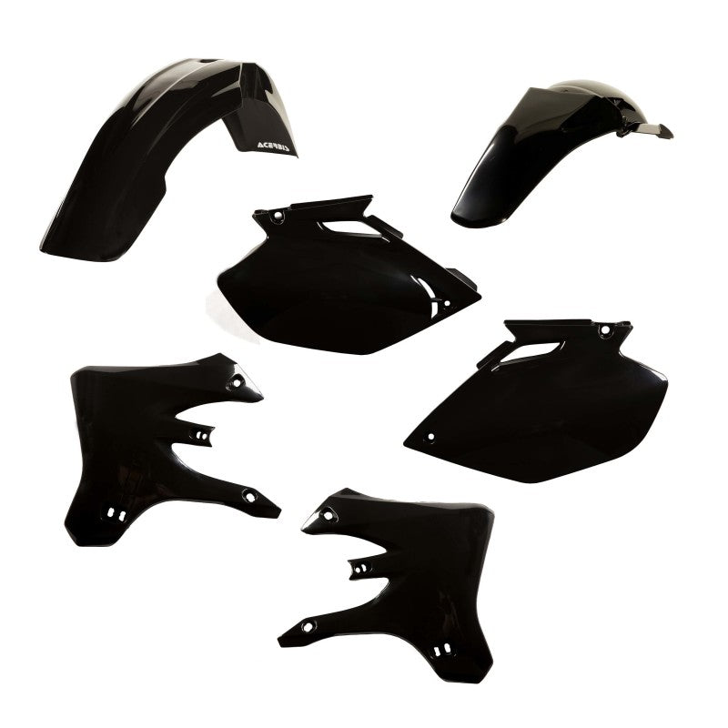 Acerbis Black Plastic Kit for 2003-2005 Yamaha YZ250F and YZ450F