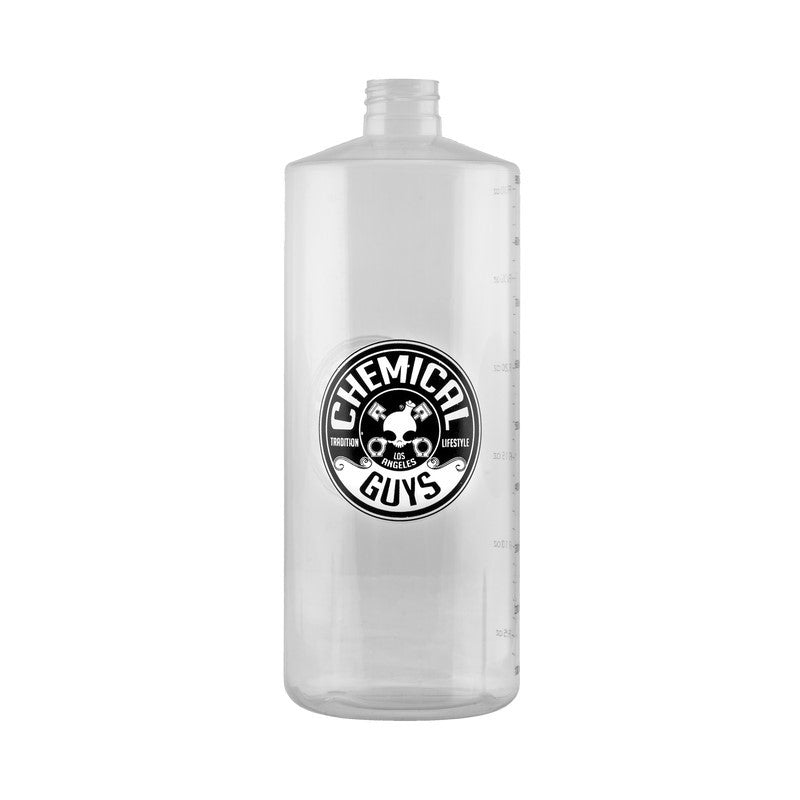 Chemical Guys TORQ Professional Foam Cannon Clear Replacement Bottle - Case of 24