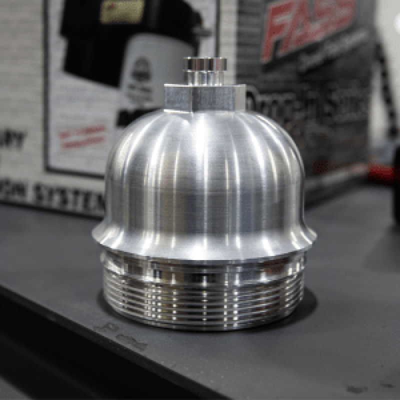 FASS Fuel Systems - fassBFC1001K - Billet Fuel Filter Cap for 2017+ L5P Duramax
