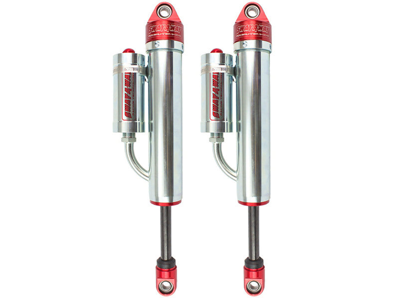 aFe Sway-A-Way 2.5-Inch Rear Shock Kit with Piggyback Reservoir, Part Number afe302-0056-05, for 2010-2014 Ford F-150 Raptor