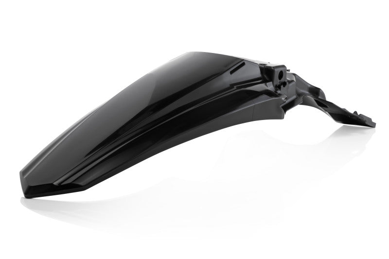 Acerbis Rear Fender for 2021+ Kawasaki KX250/KX250X and 2019-2023 KX450, Black