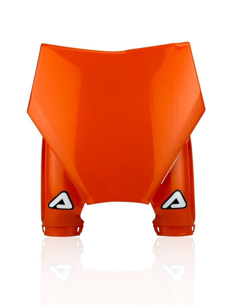 Acerbis Raptor 2 Front Number Plate for 2023+ KTM SX, SX-F, XC and XC-F Models - KTM Orange