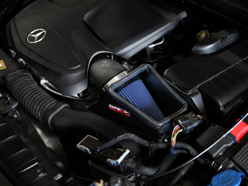 aFe Rapid Induction Pro 5R Cold Air Intake System 52-10016R for 2014-2019 Mercedes-Benz CLA250 2.0L Turbo