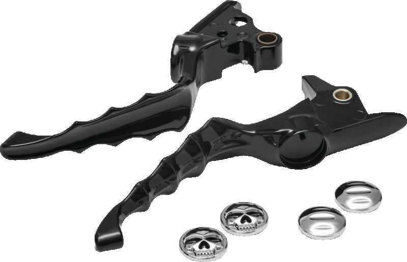 Kuryakyn 6745 Zombie Levers, Black