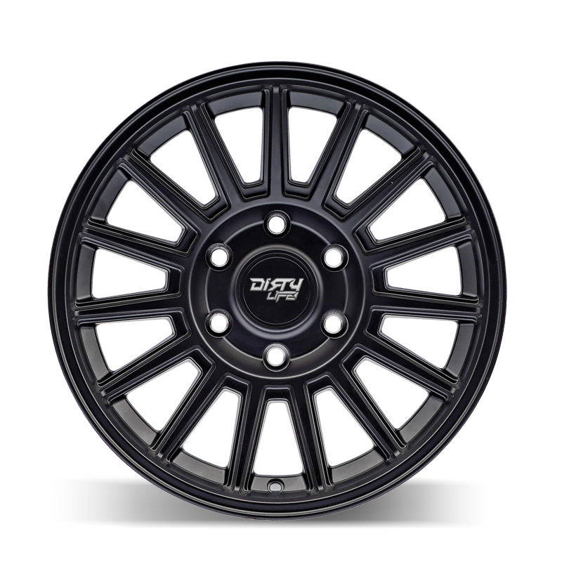 Dirty Life Journey 9316 17x8.5 Wheel, 6x139.7 Bolt Pattern, 0mm Offset, Matte Black