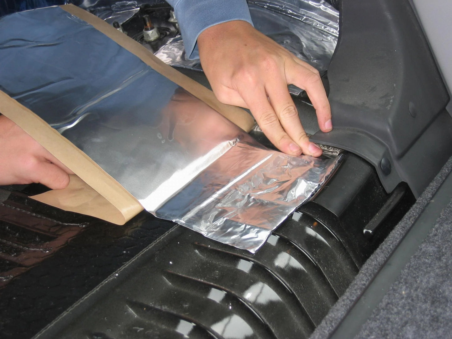HushMat Multi-Use Kit – #10151 Automotive Thermal Insulation & Sound Deadening (3.7 Sq Ft, Silver Foil)