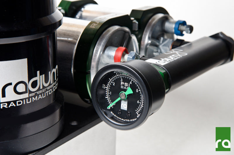 Radium Engineering RAD20-0029 0-100 PSI Fuel Pressure Gauge