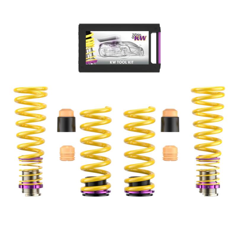 KW H.A.S. Height Adjustable Spring Kit for 2011+ Dodge Challenger RWD with Bilstein Dampers