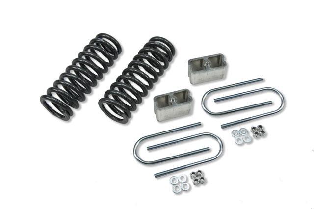 Belltech BEL921 Complete Lowering Kit Without Shocks, 2-Inch Front and 3-Inch Rear Drop for Ford F-150 Lightning and Harley-Davidson Series