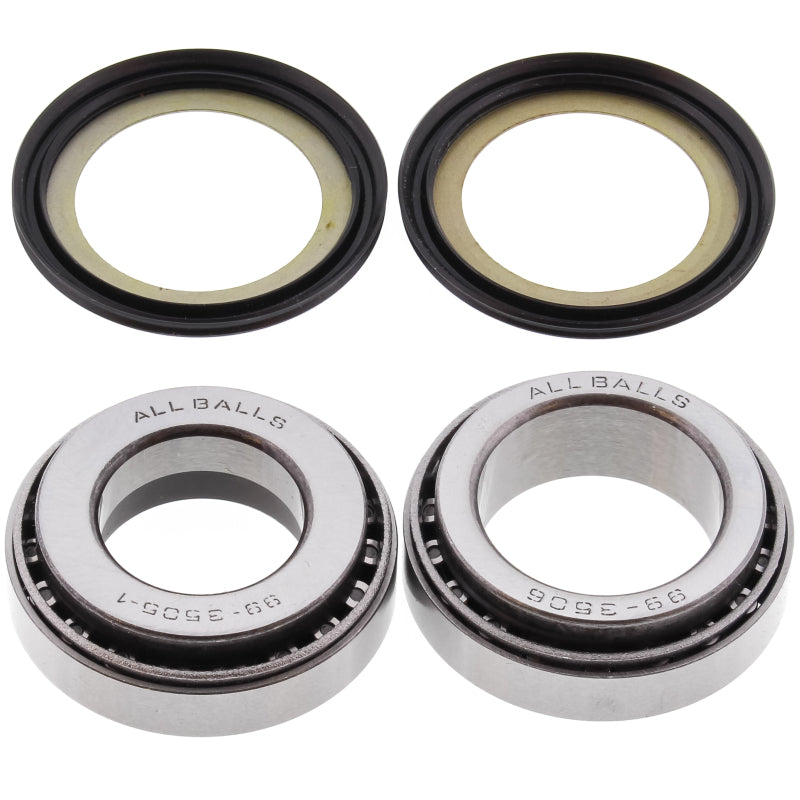 All Balls Racing ABR22-1015 Steering Bearing Kit for 1973-1975 Yamaha TX500 and TX650