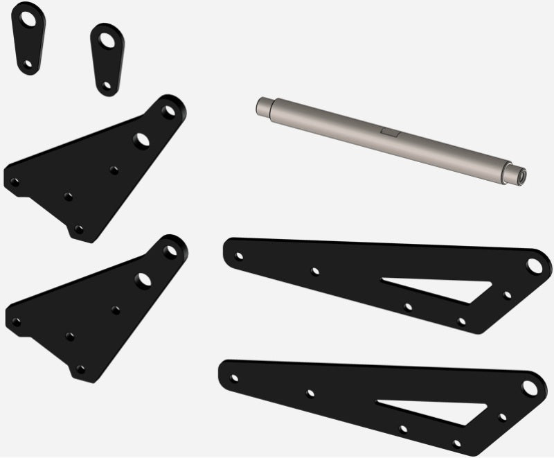 KFI Pro 2.0 5-Inch Leveling Kit Push Tube, Part Number KFI106325